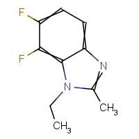 CAS:1381944-71-3 | PC902288 | 1-Ethyl-6,7-difluoro-2-methyl-1,3-benzodiazole