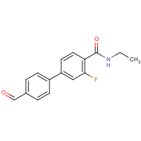 CAS:1393442-45-9 | PC902546 | N-Ethyl-2-fluoro-4-(4-formylphenyl)benzamide