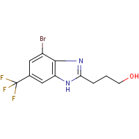 CAS:175135-16-7 | PC9027 | 4-Bromo-2-(3-hydroxypropyl)-6-(trifluoromethyl)benzimidazole
