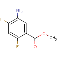 CAS: 125568-73-2 | PC902802 | Methyl 5-amino-2,4-difluorobenzoate