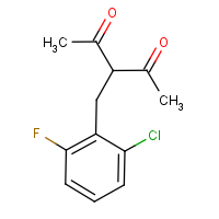 CAS:175136-74-0 | PC9032 | 3-(2-Chloro-6-fluorobenzyl)pentane-2,4-dione