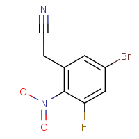 CAS: 1807211-69-3 | PC903232 | 5-Bromo-3-fluoro-2-nitrophenylacetonitrile
