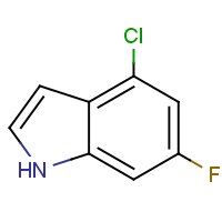 CAS:885520-79-6 | PC903779 | 4-Chloro-6-fluoro-1H-indole
