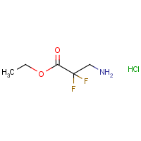 CAS: 1263284-04-3 | PC904025 | Ethyl 2,2-difluoro-3-aminopropanoate hydrochloride