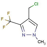 CAS: 1222556-79-7 | PC904276 | 4-(Chloromethyl)-1-methyl-3-(trifluoromethyl)-1H-pyrazole