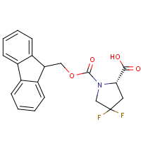 CAS: 203866-21-1 | PC904390 | (2S)-Fmoc-4,4-difluoro-pyrrolidine-2-carboxylic acid