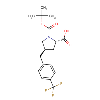 CAS:957311-17-0 | PC904623 | Boc-(4R)-4-(4-trifluoromethylbenzyl)-L-proline