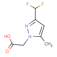CAS:957487-29-5 | PC905016 | [3-(Difluoromethyl)-5-methyl-1H-pyrazol-1-yl]acetic acid