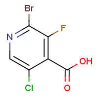 CAS:514798-01-7 | PC905149 | 2-Bromo-5-chloro-3-fluoroisonicotinic acid