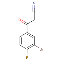 CAS: 914636-74-1 | PC9053 | 3-Bromo-4-fluorobenzoylacetonitrile