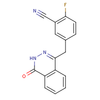 CAS:1021298-68-9 | PC905878 | 2-Fluoro-5-((4-oxo-3,4-dihydrophthalazin-1-yl)methyl)benzonitrile