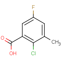 CAS:  | PC906340 | 2-Chloro-5-fluoro-3-methylbenzoic acid