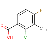 CAS: 173315-54-3 | PC906389 | 2-Chloro-4-fluoro-3-methylbenzoic acid