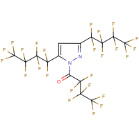 CAS: 244187-03-9 | PC9075 | 3,5-Bis(nonafluorobutyl)-1-(heptafluorobutyryl)pyrazole