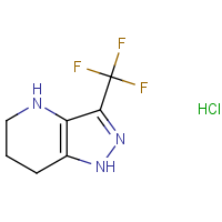 CAS: 733757-88-5 | PC907901 | 3-(Trifluoromethyl)-4,5,6,7-tetrahydro-1H-pyrazolo[4,3-b]pyridine hydrochloride