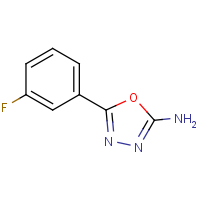 CAS:341978-66-3 | PC907909 | 5-(3-Fluorophenyl)-1,3,4-oxadiazol-2-amine