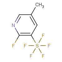CAS:1982380-85-7 | PC90805 | (2-Fluoro-5-methyl-pyridin-3-yl)sulfur pentafluoride