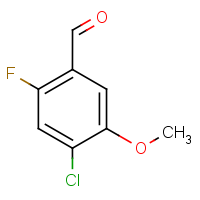 CAS:177034-24-1 | PC908646 | 4-Chloro-2-fluoro-5-methoxy benzaldehyde