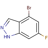 CAS:885520-35-4 | PC908905 | 4-Bromo-6-fluoro-1H-indazole