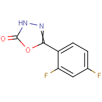 CAS:1341663-05-5 | PC909170 | 5-(2,4-Difluorophenyl)-1,3,4-oxadiazol-2-ol