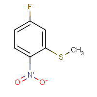 CAS: 78227-84-6 | PC909184 | 4-Fluoro-2-(methylsulfanyl)-1-nitrobenzene