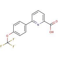 CAS: 887982-16-3 | PC909383 | 6-(4-Trifluoromethoxyphenyl)picolinic acid