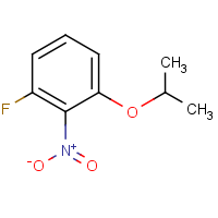 CAS: 1233951-63-7 | PC909896 | 1-Fluoro-2-nitro-3-(propan-2-yloxy)benzene