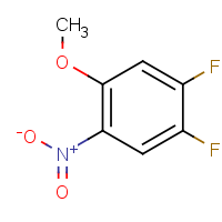 CAS:66684-64-8 | PC909902 | 1,2-Difluoro-4-methoxy-5-nitrobenzene