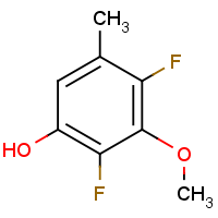 CAS:1422360-16-4 | PC910268 | 2,4-Difluoro-3-methoxy-5-methylphenol