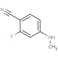 CAS: 171049-40-4 | PC910446 | 2-Fluoro-4-(methylamino)benzonitrile