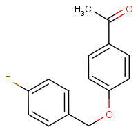 CAS:72293-96-0 | PC9105 | 1-{4-[(4-Fluorobenzyl)oxy]phenyl}ethan-1-one
