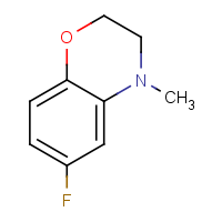 CAS:1267334-42-8 | PC910927 | 6-Fluoro-4-methyl-2,3-dihydro-1,4-benzoxazine