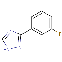 CAS: 1279202-08-2 | PC910941 | 3-(3-Fluorophenyl)-4H-1,2,4-triazole