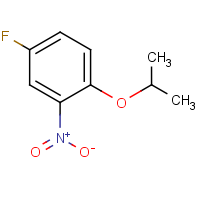 CAS: 1092496-27-9 | PC911166 | 4-Fluoro-1-isopropoxy-2-nitrobenzene