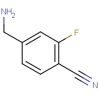 CAS: 368426-73-7 | PC911412 | 4-(Aminomethyl)-2-fluorobenzonitrile