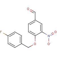 CAS:175136-18-2 | PC9121 | 4-[(4-Fluorobenzyl)oxy]-3-nitrobenzaldehyde