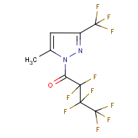 CAS: 959574-88-0 | PC9157 | 1-(Heptafluorobutyryl)-5(3)-methyl-3(5)-(trifluoromethyl)pyrazole