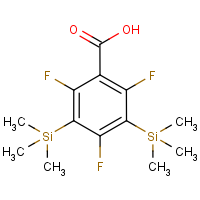 CAS:27602-36-4 | PC9164 | 2,4,6-Triflluoro-3,5-bis(trimethylsilyl)benzoic acid