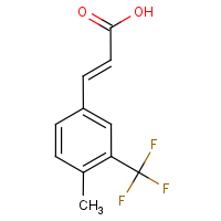 CAS:886498-02-8 | PC9184 | 4-Methyl-3-(trifluoromethyl)cinnamic acid