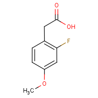CAS: 883531-28-0 | PC9191 | 2-Fluoro-4-methoxyphenylacetic acid