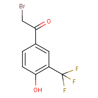 CAS:541549-97-7 | PC9202 | 4-Hydroxy-3-(trifluoromethyl)phenacyl bromide