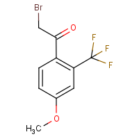 CAS:541549-99-9 | PC9206 | 4-Methoxy-2-(trifluoromethyl)phenacyl bromide