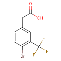 CAS:914637-17-5 | PC9210 | 4-Bromo-3-(trifluoromethyl)phenylacetic acid