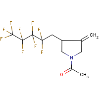 CAS:31164-13-3 | PC9215 | N-Acetyl-3-methylene-4-(1H,1H-nonafluoropentyl)pyrrolidine