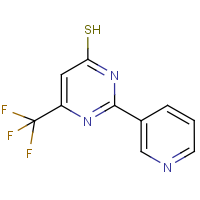 CAS: 541550-01-0 | PC9225 | 4-Mercapto-2-(pyrid-3-yl)-6-(trifluoromethyl)pyrimidine
