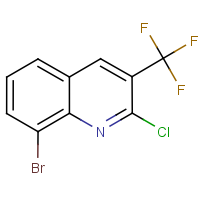 CAS: 590372-03-5 | PC9227 | 8-Bromo-2-chloro-3-(trifluoromethyl)quinoline