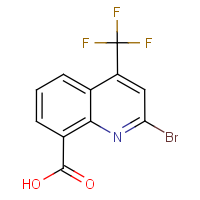CAS:590372-23-9 | PC9242 | 2-Bromo-4-(trifluoromethyl)quinoline-8-carboxylic acid