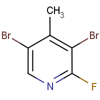 CAS: 1000340-01-1 | PC9264 | 3,5-Dibromo-2-fluoro-4-methylpyridine