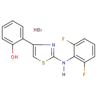 CAS:1209726-22-6 | PC9308 | 2-(2,6-Difluorophenyl)amino-4-(2-hydroxyphenyl)-1,3-thiazole hydrobromide