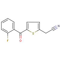 CAS:303144-50-5 | PC9330 | 2-(Cyanomethyl)-5-(2-fluorobenzoyl)thiophene